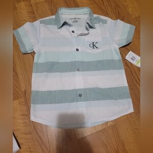 Calvin klein 4t boys button down shirt